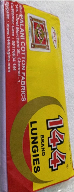 144 Brand Lungi Stitched Economy - Made in India