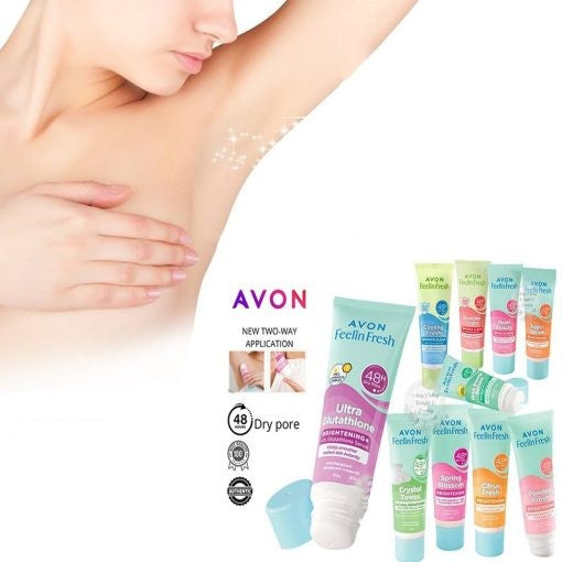 Avon Feelin Fresh Quelch Pearl Beauty Anti-Perspirant Deodorant Cream 55g