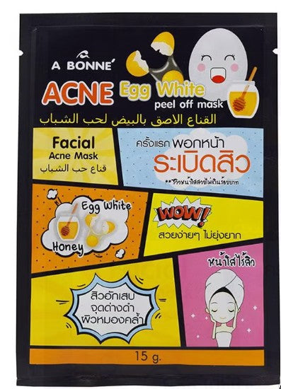 A Bonne Acne Egg White Peel Off Mask 15gm