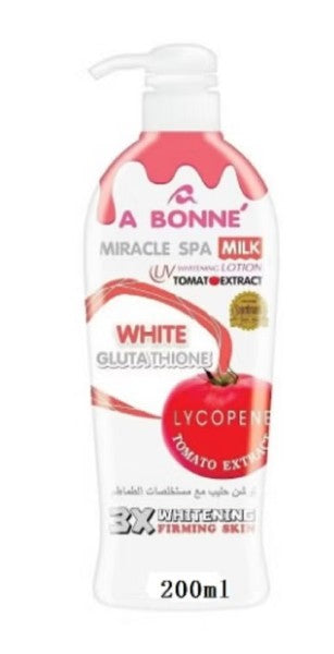 A Bonne Miracle Spa Milk UV Whitening Lotion Tomato Extract 200ml
