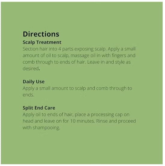 Rosemary Mint Scalp & Hair Strengthening Oil Infused W/Biotin & Encourages Growth 59ml