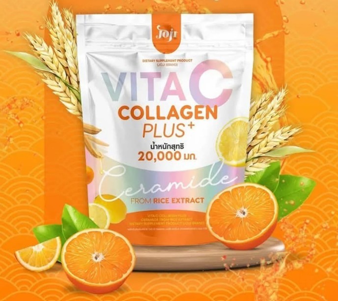 Joji Secret Vita C Collagen Plus + Ceramide From Rice Extract 200,000mg - 10 Sachets